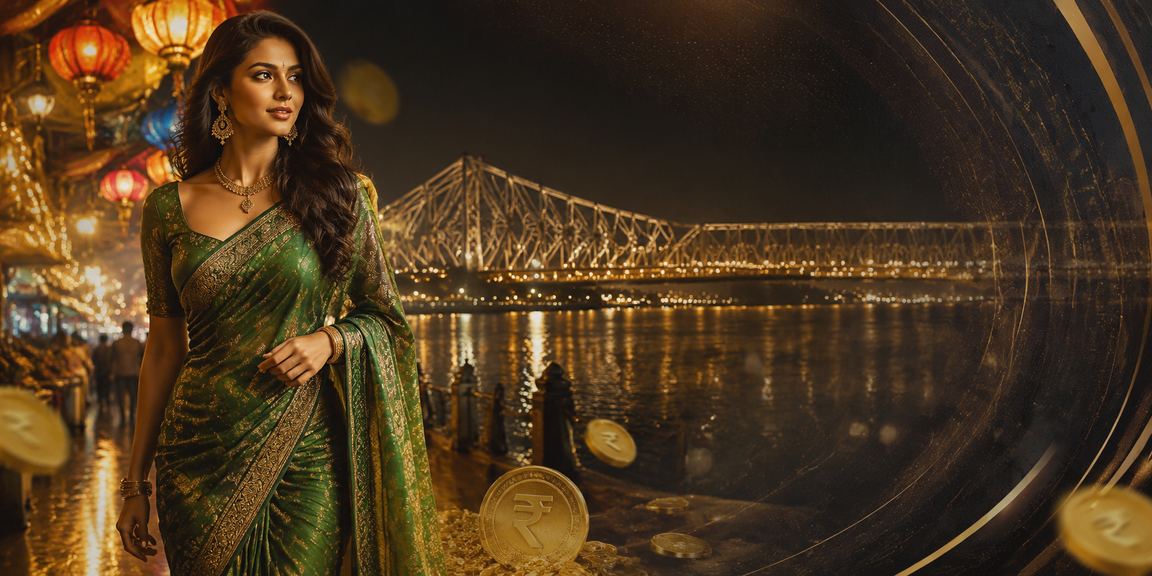 VIP player enjoying premium cricket betting experience near Howrah Bridge Kolkata